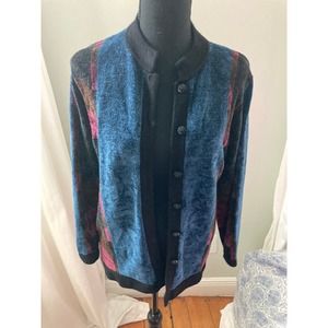 Vintage Nancy Jemio Chenille Sweater, W's Size Small or Medium